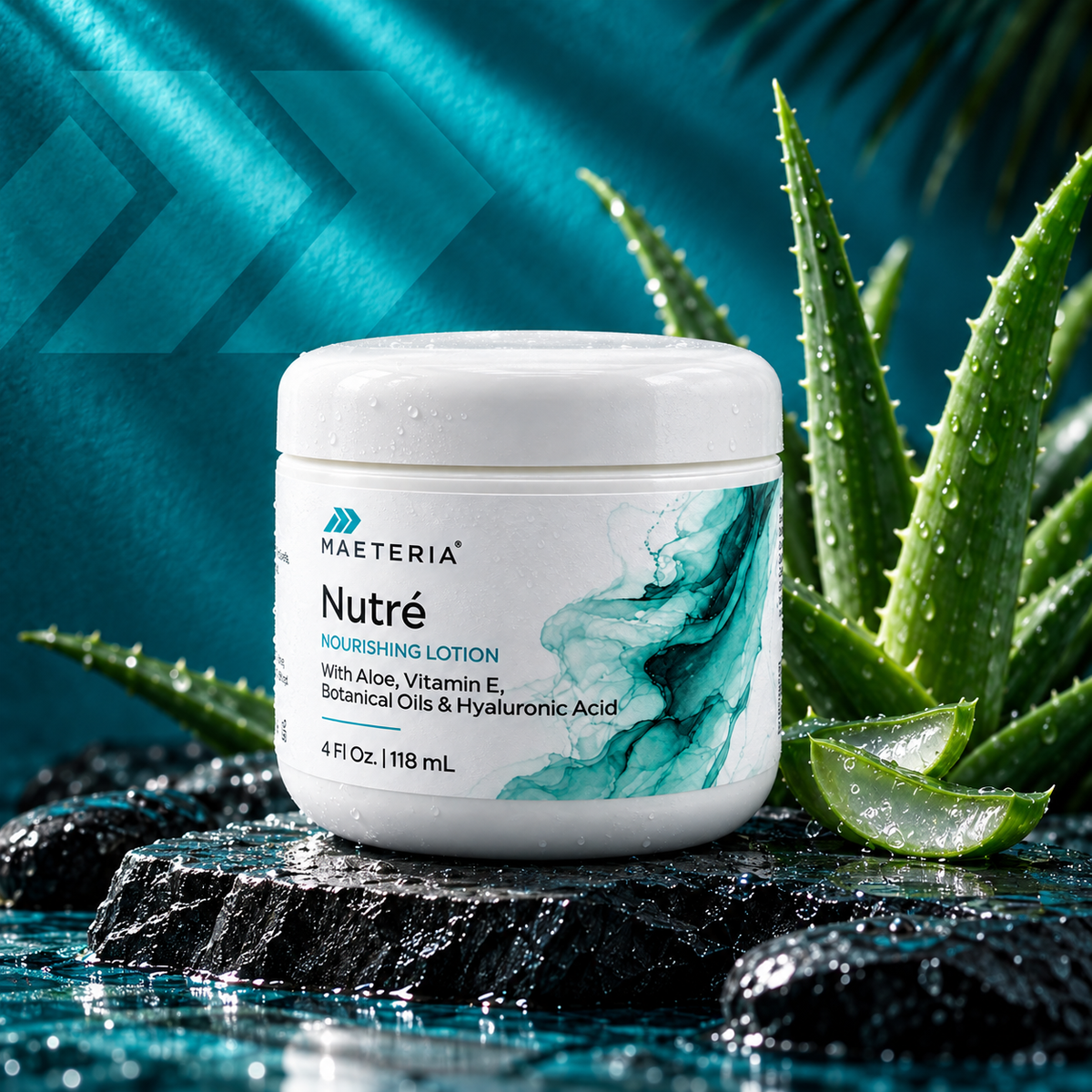 Nutre Aloe & Vitamin E Face & Body Daily Moisturizer | Maeteria