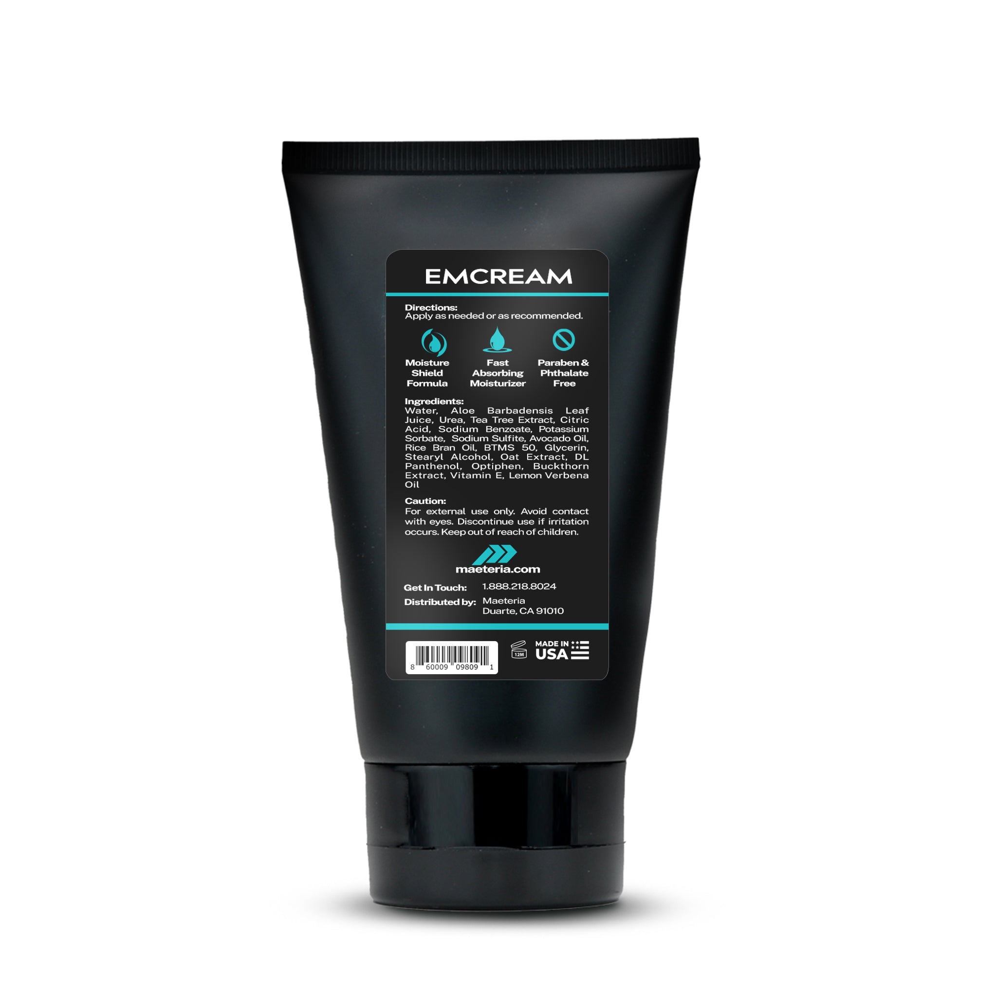 emCream - Aloe & Urea Lotion for Extremely Dry Skin | Maeteria